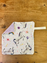 Load image into Gallery viewer, Pacifier cloth unicorn hydrophilic