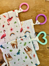 Load image into Gallery viewer, Pacifier cloth unicorn hydrophilic