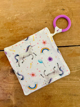 Load image into Gallery viewer, Pacifier cloth unicorn hydrophilic