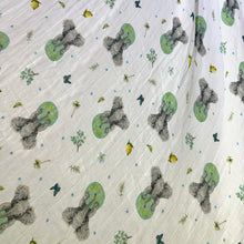 Lade das Bild in den Galerie-Viewer, Baby Spuckücher Musselin Leoparden Medium - 2 Stück - 60x60cm groß