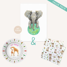Afbeelding in Gallery-weergave laden, Kraamcadeau set jungle - Small