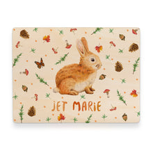 Afbeelding in Gallery-weergave laden, Memorybox konijn herfst met naam