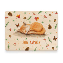 Load image into Gallery viewer, Memory box squirrel with personalized name and birth date