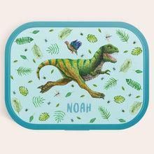 Afbeelding in Gallery-weergave laden, Broodtrommel dino met naam