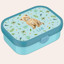 Afbeelding in Gallery-weergave laden, Broodtrommel leeuwtje met naam