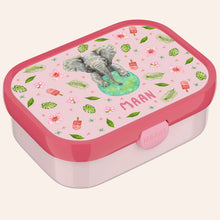 Afbeelding in Gallery-weergave laden, Broodtrommel olifant met naam