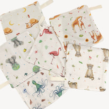 Load image into Gallery viewer, Pacifier cloth flamingo hydrophilic