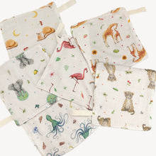 Afbeelding in Gallery-weergave laden, Speendoekje baby luipaard hydrofiel