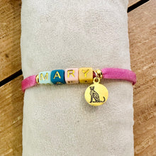 Lade das Bild in den Galerie-Viewer, armband met naam World of Mies