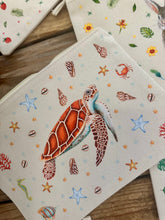Afbeelding in Gallery-weergave laden, Canvas etui zeeschildpad
