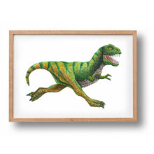 Lade das Bild in den Galerie-Viewer, Tierposter mit Dino