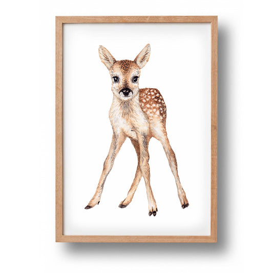 Affiche faon Bambi - Impression d'art