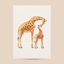 Load image into Gallery viewer, Poster giraffe