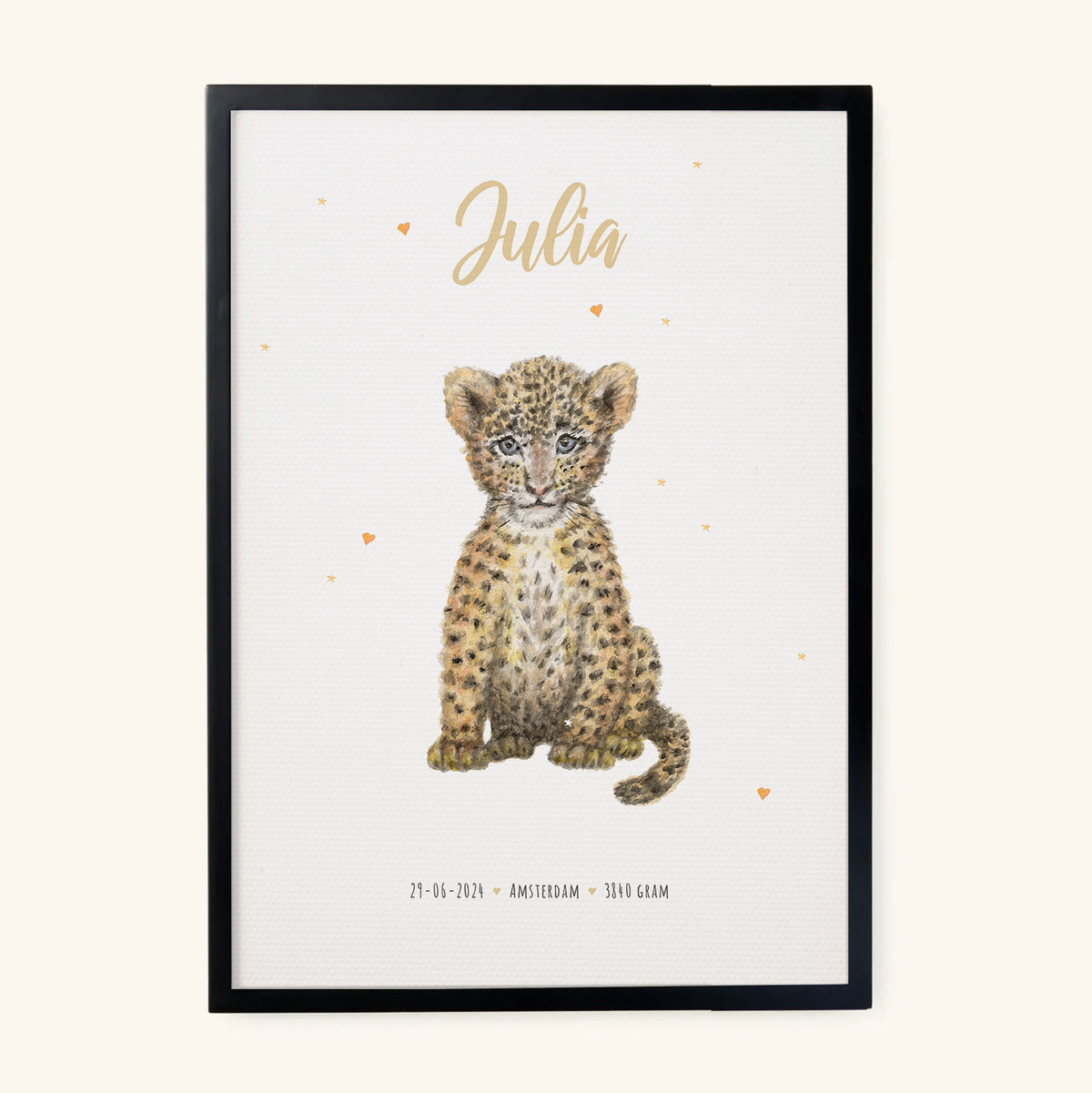 Poster Baby-Leopard