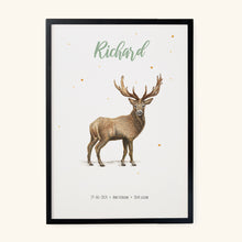 Lade das Bild in den Galerie-Viewer, Poster Hirsch