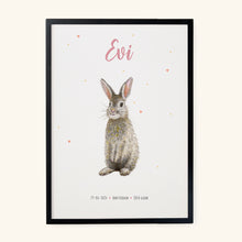 Load image into Gallery viewer, Poster rabbit