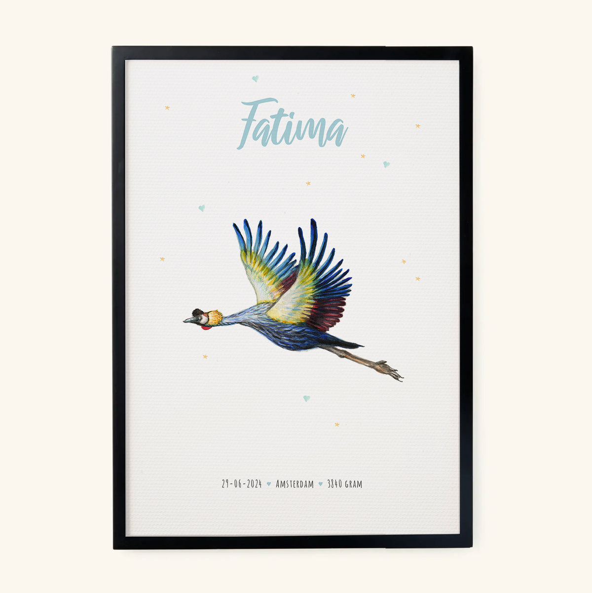 Poster Kranich