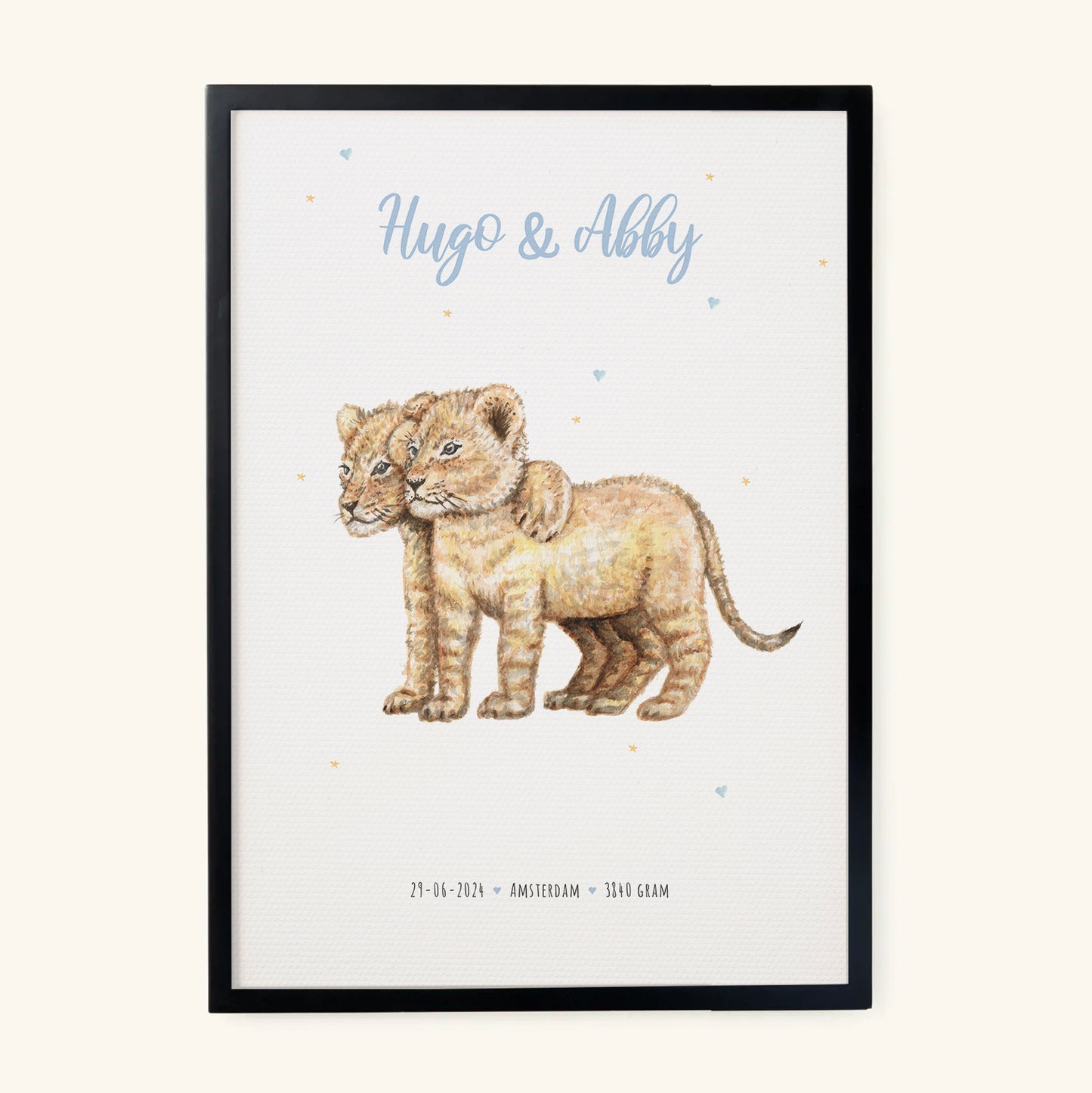 Poster-Löwen