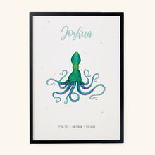 Afbeelding in Gallery-weergave laden, Poster octopus - Art print