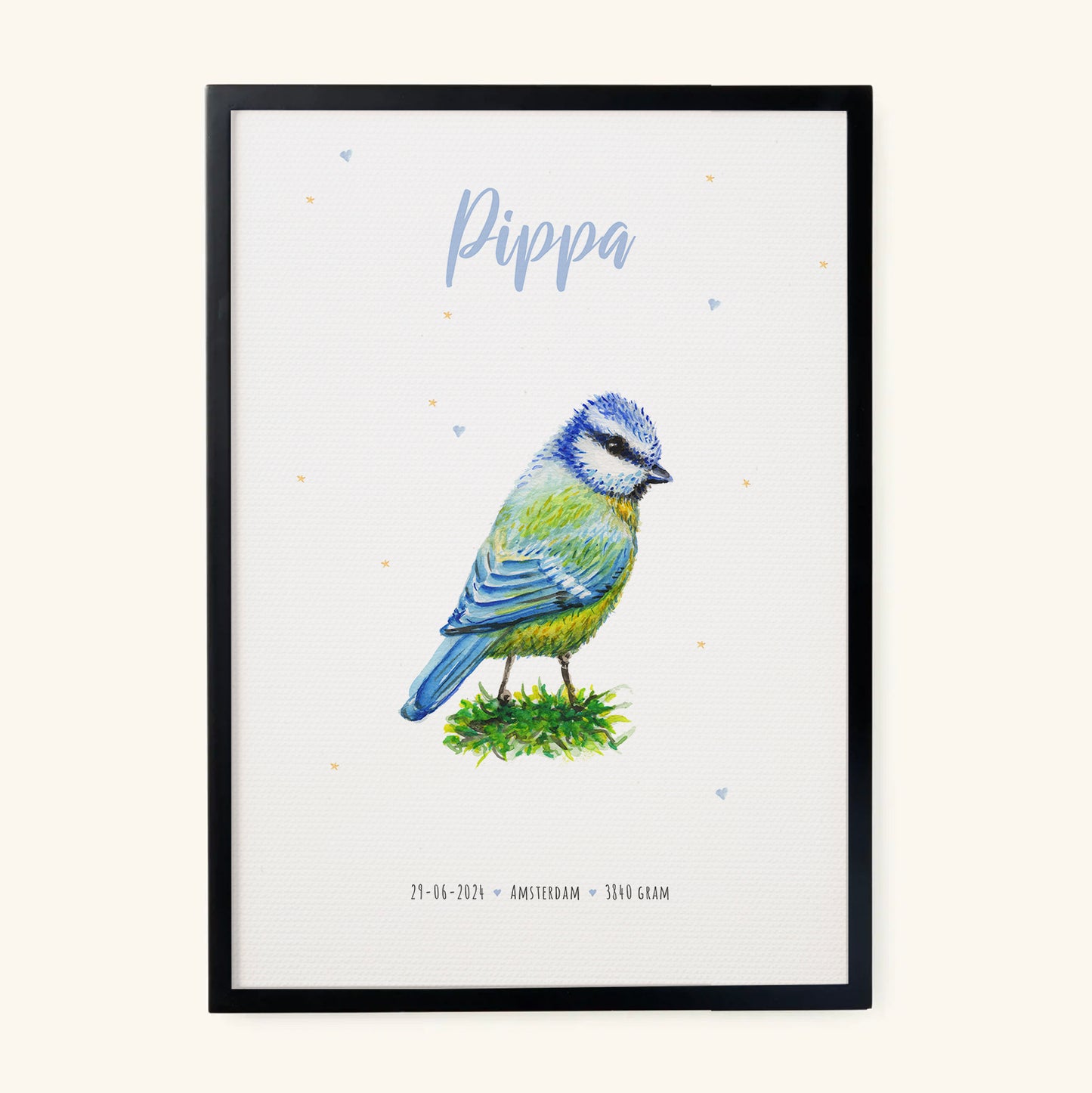 Poster blue tit