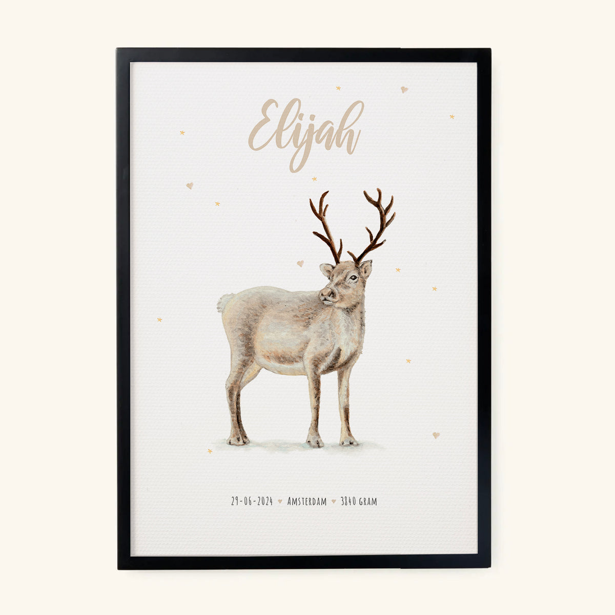 Poster rendier - Art print