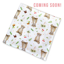 Lade das Bild in den Galerie-Viewer, Babywickel Musselin Baby Leoparden XL - 120x120cm groß