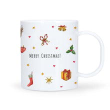 Afbeelding in Gallery-weergave laden, Kerstservies hert met naam kunststof