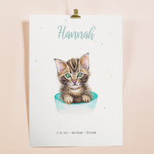 Lade das Bild in den Galerie-Viewer, Poster Katze