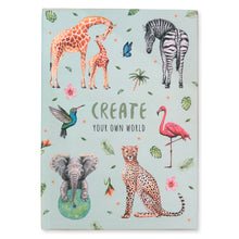 Lade das Bild in den Galerie-Viewer, Notizbuch A5 Tropisch