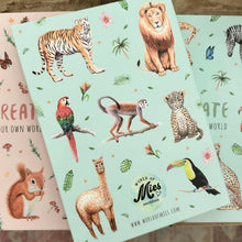 Lade das Bild in den Galerie-Viewer, Notizbuch A5 Tropisch