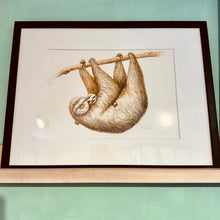 Lade das Bild in den Galerie-Viewer, Original-Aquarell-Affe