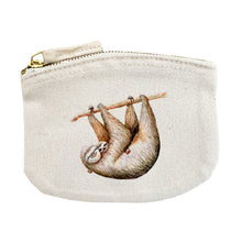 Afbeelding in Gallery-weergave laden, Canvas portemonnee luiaard