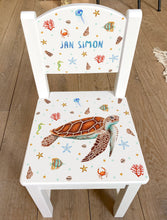 Afbeelding in Gallery-weergave laden, babystoeltje met naam en dier