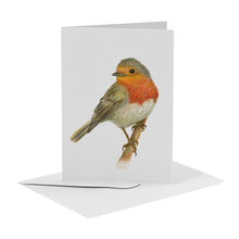 Load image into Gallery viewer, wenskaart roodborstje