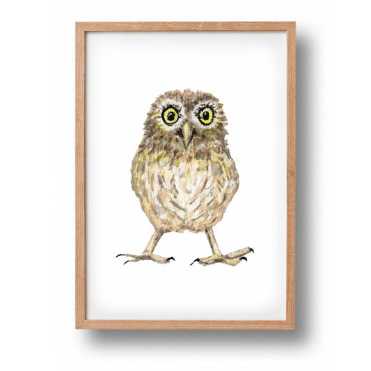 Affiche hibou - Tirage d'art