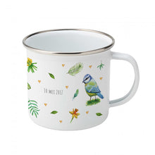 Afbeelding in Gallery-weergave laden, Emaille beker konijn pimpelmees met naam
