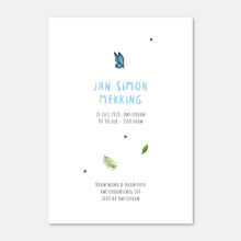 Afbeelding in Gallery-weergave laden, Geboortekaartje giraf jongen - sample