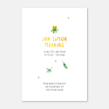 Afbeelding in Gallery-weergave laden, Geboortekaartje konijn - sample