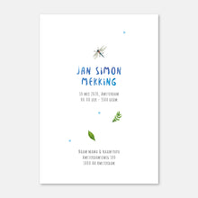 Afbeelding in Gallery-weergave laden, Geboortekaartje leeuwtje jongen - sample