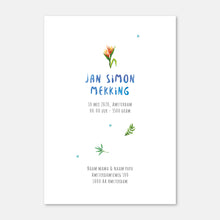 Lade das Bild in den Galerie-Viewer, Geburtsanzeige Leopard Junge - Muster