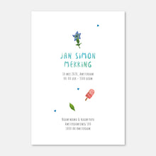 Afbeelding in Gallery-weergave laden, Geboortekaartje olifant jongen - sample