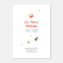 Lade das Bild in den Galerie-Viewer, Geburtsanzeige Giraffe Junge - Muster