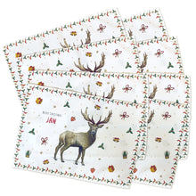Afbeelding in Gallery-weergave laden, 8 Kerst placemats met naam