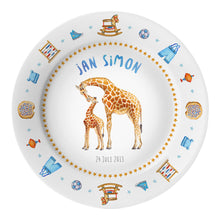 Load image into Gallery viewer, Geboortebordje giraf met naam