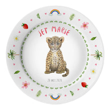Lade das Bild in den Galerie-Viewer, geboortebordje luipaard met naam