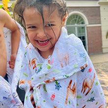 Afbeelding in Gallery-weergave laden, XL hydrofiele doek alpaca - 120 cm