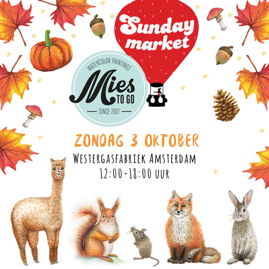 Sunday Market: we mogen weer! 🎉