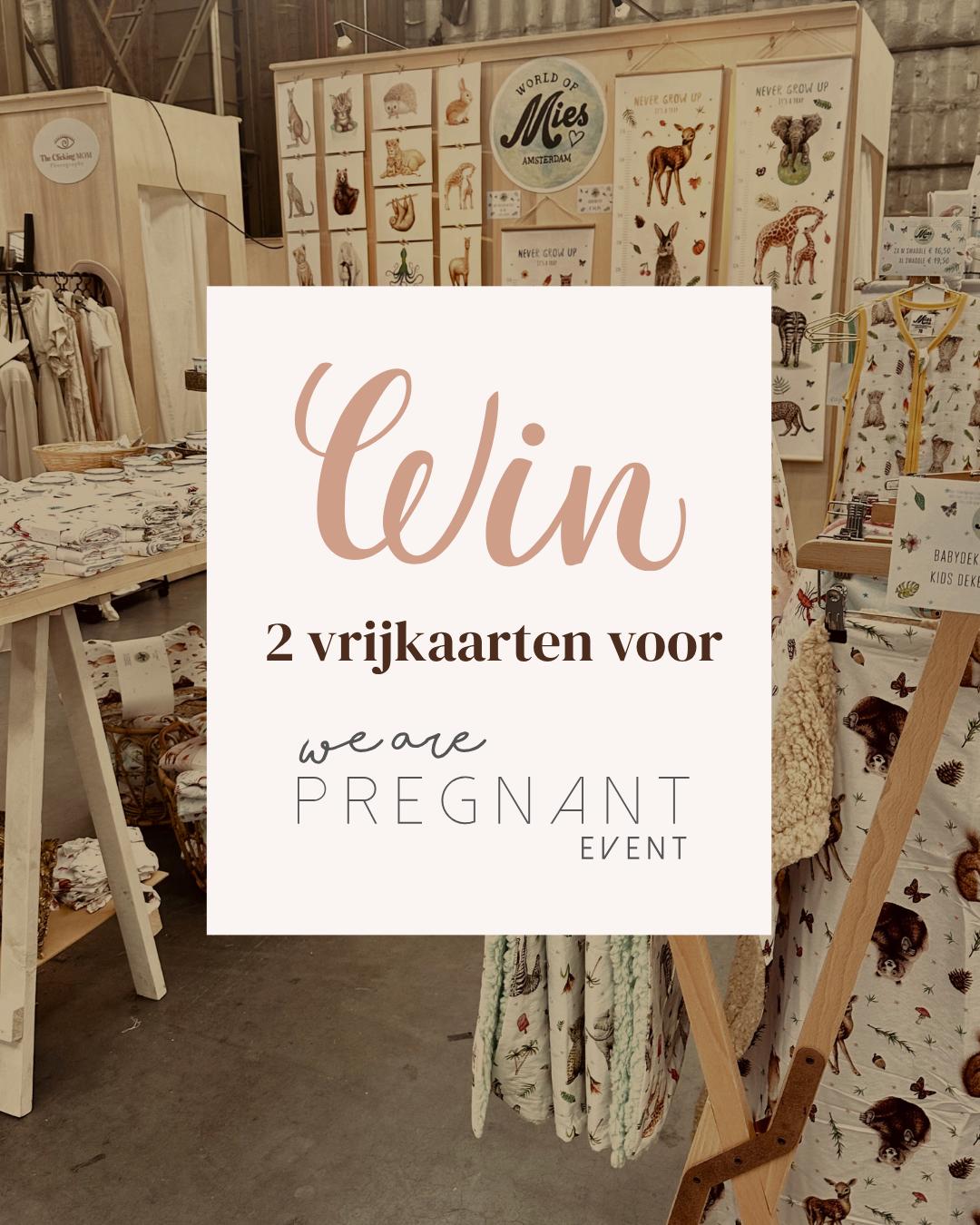 WIN 2 x 2 KAARTEN VOOR WE ARE PREGNANT! 🤰🏼✨