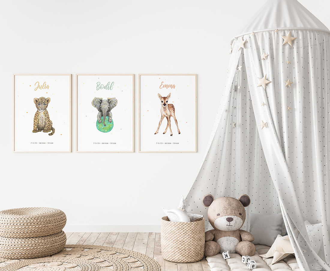 De vernieuwde dierenposters!