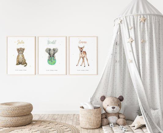De vernieuwde dierenposters!